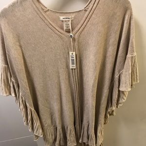 Max Studio Poncho, One Size